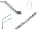 Aluminium stairs